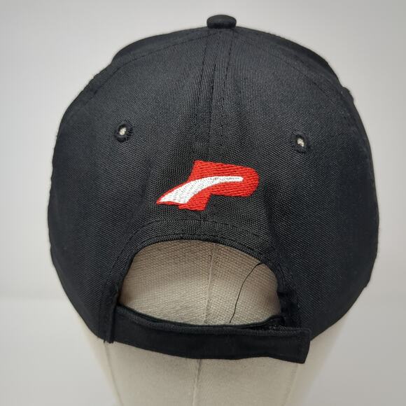PPE Racing Equipment Strapback Hat Black One Size Solid Embroidered - Picture 6 of 8